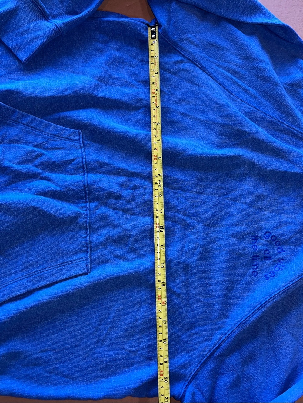 Victoria's Secret Royal Blue Men's Pullover Hoodie - Picture 5 of 7